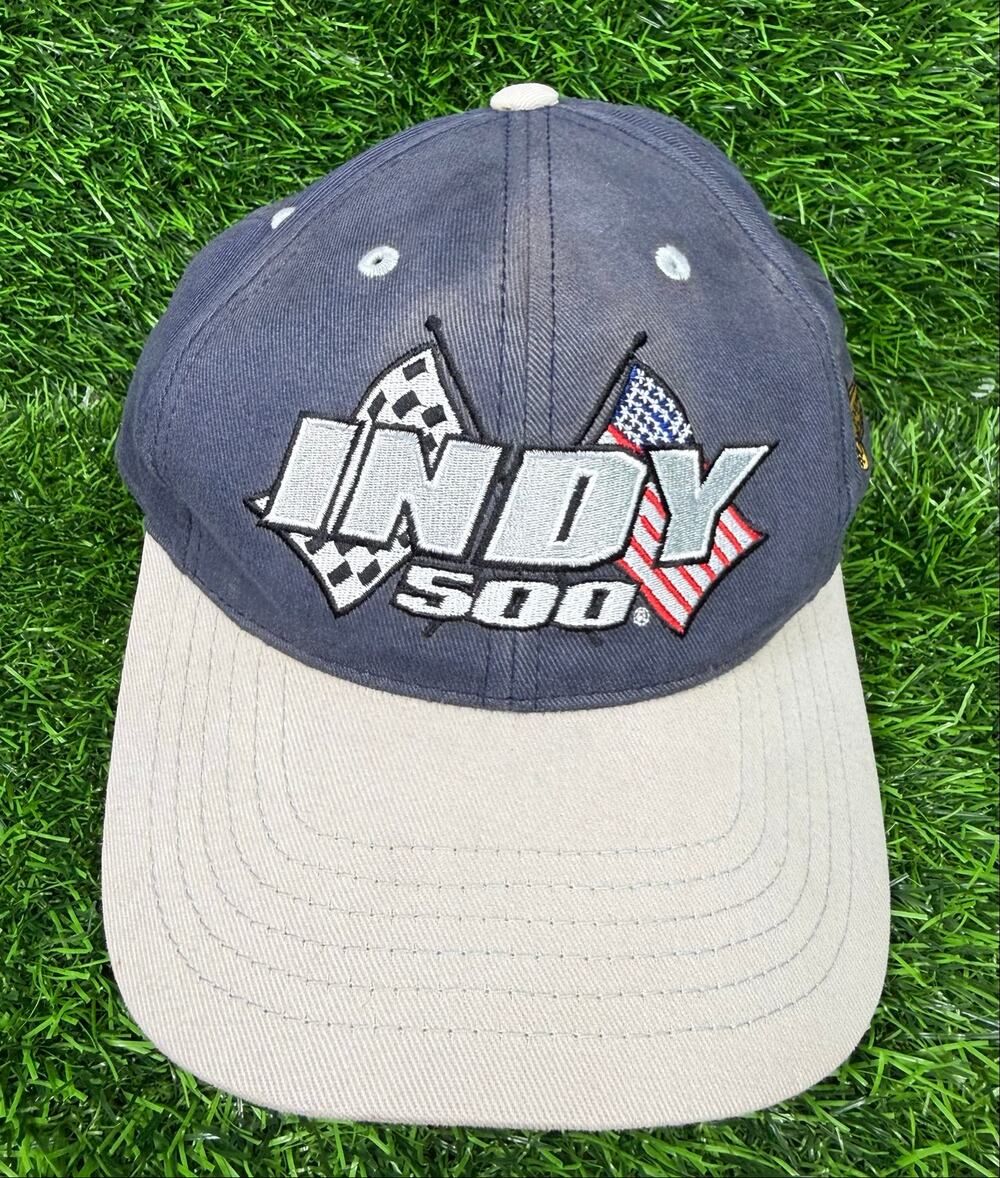 Vintage 2003 Indy 500 Hat Indianapolis Motor Speedway Racing Cap Two Tone